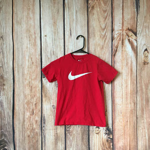 Nike Tee Shirt S/S Boys Small Red